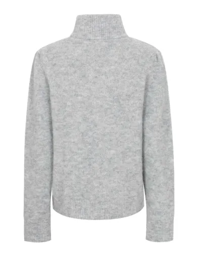 Bilde av WoolLand Loen Knitted sweater 2.0 woman Light Grey